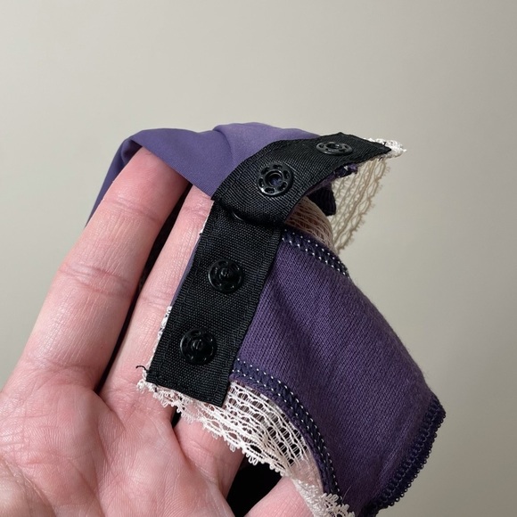 Victorias Secret Purple Bodysuit V Neck - Picture 5 of 5